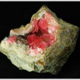Rhodochrosite - Uchucchacua Mine - Oyon Province - Lima Department - Peru - Size 5.3 cm x 4.7 cm x 2.8 cm (Author: jaysminerals)