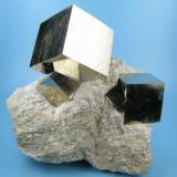 Pyrite
Ampliación a mina Victoria, Navajún, La Rioja, Spain
 95 mm x 78 mm (Author: Carles Millan)