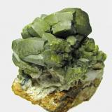 Pyromorphite, Merkur mine, Bad Ems, Germany, width 5 cm. (Author: Montanpark)