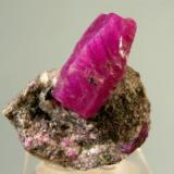 Corundum, var. ruby, Mysore, India, 3.6 x 3.5 x 2.1 cm (Author: Jim)