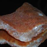 Section of calcite stalagtite (average edge length 5.5 cm) Luray Caverns, Luray, Virginia (Shenandoah Valley) (Author: Turbo)