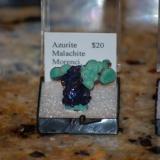 close up of Azurite and Malachite thumbnail (Author: Gail)