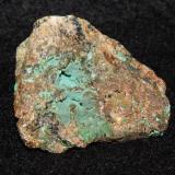 Cornwallite from Ethiunda Mine, Australia. 4x3x2 cm. (Author: Jessica Simonoff)