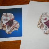 Erythrite, Morocco
Photo and painting. (Author: Gail)