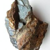 Where do good vivianites come from? Trepca, yes. Bolivia, yes. Germany... Germany? Yes!! There is a locality in Bavaria, the Bayerland mine near Waldsassen, Fichtelgebirge. This mine gave crystals up to 10 cm in pyrrhotite. Normally the bigger ones (5 cm and more) are rather irregular but this one (more than 9 cm!) isn´t. I would say it´s the best piece of my collection! (Author: Andreas Gerstenberg)