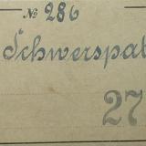 Curious label of a baryte from Sauberg mine, Ehrenfriedersdorf, Saxony. (Author: Andreas Gerstenberg)