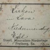 Another BAF label of a zircone from Niedermendig, Eifel mtns. (Author: Andreas Gerstenberg)