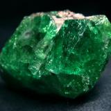 Tsavorite garnet,  Merelani Hills, Lelatema Mts, Arusha Region, Tanzania

Size 40 x 38 x 28 mm (Author: olelukoe)