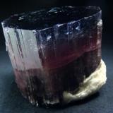 Unimaginable color XL tourmaline crystal  from Afghanistan, Paprok  locality

Size 83 x 78 x 73 mm (Author: olelukoe)