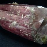 Perfect double terminated and completed  tourmaline crystal from Afghanistan, Paprok  locality

Size 90 x 54 x 50 mm (Author: olelukoe)