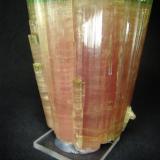Water Melon tourmaline from Afganistan, Paprok locality

Size 91 x 72 x 56 mm (Author: olelukoe)