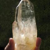 Quartz. 13x5,6x4,7 cm (Author: José Miguel)