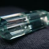 Perfect quality aquamarine crystal, from, Adun-Cholon Range, Buryatia Republic, Zabaykalye, Eastern-Siberian Region, Russia

Size 32 x 14 x 7 mm (Author: olelukoe)