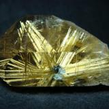 Quartz crystal with rutile star inside, Bahia, Northeast Region, Brazil

Size 70  x 45  x 35 mm (Author: olelukoe)