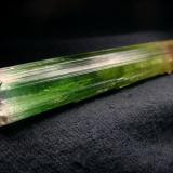 Single, double terminated tourmaline crystal from Afghanistan, Paprok  locality

Size 86 x 14 x 11 mm (Author: olelukoe)