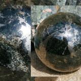Handmade  Pyrrhotite sphere, 65mm (Author: farmukanx)