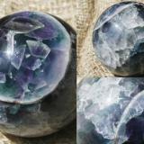 Handmade Fluorite sphere, diameter: 60 mm (Author: farmukanx)