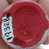 Original Vaux seal on the vial (Author: Andreas Gerstenberg)