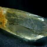 Light colour Golden Beryl (Heliodor) etched crystal from old Ukraine locality - Volodarsk-Volinskiy

Size 56 x 21 x 13 mm (Author: olelukoe)