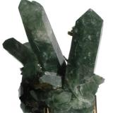 Quartz, Epidote. 9x8x6 cm. (Author: José Miguel)