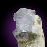 Fluorita, Geoda de la Calcita, La Collada, Asturias. Cristal de 3.5x3cm (Autor: Sergio)