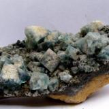 Fluorita
Mina Rogerley. Durban. Inglaterra, UK
Tamaño 16x6 cm. (Autor: Jose Luis Otero)