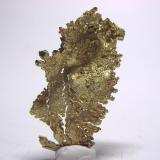 Oro, mina Round Mountain, Nye Co., Nevada, USA, 3,9x1,9x0,7 cm. (Autor: Edelmin)