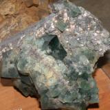 Fluorita Mina Roguerley, Frosterley, Weardale, UK 18 cm (Autor: nimfiara)