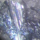 Cristal de freieslebenita de 4 mms.  Mina La Fuerza, Hiendelaencina, Guadalajara (Autor: Adrian Pesudo)