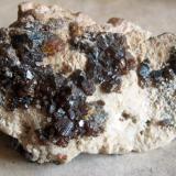 Blenda con galena, dolomía y alguna calcita. 7 cm. (Autor: usoz)