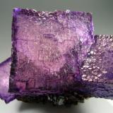 Fluorita. Elmwood Mine, Usa. 9x6 cm. Cristal de 5 cm (Autor: geoalfon)