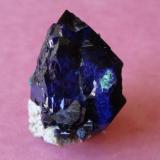 Azurite.
Size: 3x3.5 cm.
Milpillas, Sonora, Mexico (Author: javmex2)