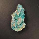 Hemimorfita sobre auricalcita. Mina Antonina, Sobrado, León. Pieza 9x4cm (Autor: bolesminerales)