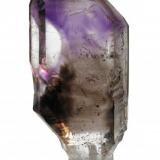 Amethyst Smoky Scepter Quartz. 6.4x2.5x1.4 cm (Author: José Miguel)