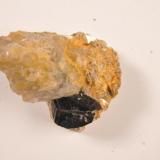 Casiterita. Mina de Penouta, Viana do Bolo, Ourense (Galicia).
Pieza 5x4, Cristal 2’5x1’5 (Autor: bolesminerales)