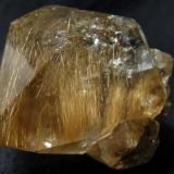 Rutilated quartz crystal (new found), from Tyoplaya Gora, Ust&rsquo;-Tiskos, Gornozavodskii area, Permskaya Oblast&rsquo;, Middle Urals, Urals Region, Russia

Size 60 x 53 x 37 mm (Author: olelukoe)