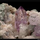 Quartz Amethyst
Osilo, Sardinia, Italy
Size crystal 10 mm for amethyst (Author: ploum)