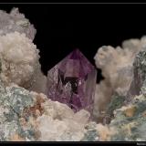 Quartz Amethyst
Osilo, Sardinia, Italy
Size crystal 10 mm for amethyst (Author: ploum)
