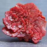 Vanadinite, ACF Mine, Mibladen, Morocco, , approx 25 mm across. (Author: nurbo)