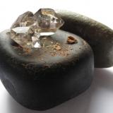 Cuarzo (variedad herkimer)
"Diamante herkimer". 
5,8x3,5x3,3 cm (Autor: Jmiguel)
