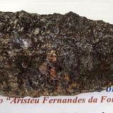 Cobre nativo. Muestra con 7cm. Pedreira Brasília- Guaíba-Bom Princípio-RS- Brasil (Autor: Anisio Claudio)