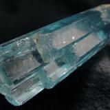 Large, grown in parallel, aquamarine crystals from, Thuong Xuan District, Thanh Hoa Province, Vietnam

Size 95 x 25 x 22 mm (Author: olelukoe)