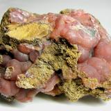 Rhodochrosite, Louise mine, Bürdenbach, Wied district, Germany, size is 6 x 4 x 3 cm (Author: Montanpark)