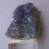 Azurita, MalaquitaRio Tinto Mines, Minas de Riotinto, Comarca Cuenca Minera, Huelva, Andalusia, Spain13x11 cm. (Autor: J.L.Carrizo)