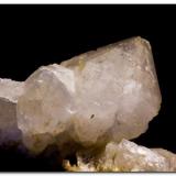 CuarzoCantera Sandra, Los Barrancos, Manzanera, Comarca Gúdar-Javalambre, Teruel, Aragón, EspañaCristal de 3 cm. (Autor: Rafa Muñoz(mineralvarado))