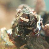 JarositaSocavón Santa Bárbara (El Arteal Tunnel), Almagrera Range, Cuevas del Almanzora, Comarca Levante Almeriense, Almería, Andalusia, SpainCristal 3 mm. (Autor: Nieves)