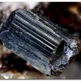 PirargiritaSan Carlos Mine, Hiendelaencina, Comarca Serranía de Guadalajara, Guadalajara, Castilla-La Mancha, SpainCristal de 6 mm. (Autor: Rafa Muñoz(mineralvarado))