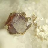Esfalerita, HidrocincitaMina Ivona Fernanda, Arruiduyu, Asiego, Cabrales, Comarca Oriente, Principado de Asturias (Asturias), EspañaEncuadre unos 3 mm. (Autor: Anonymous)