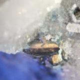 FreibergitaSanta Catalina Mine, Hiendelaencina, Comarca Serranía de Guadalajara, Guadalajara, Castilla-La Mancha, SpainCristal 3 mm. (Autor: Nieves)