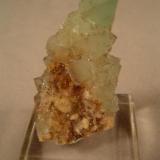 Fluorite, Lookout #1 Mine, Cook’s Peak, Luna County, New Mexico.  5.8 X 3 cm.  Gift of Dick Jones, 1980. (Author: Ed Huskinson)